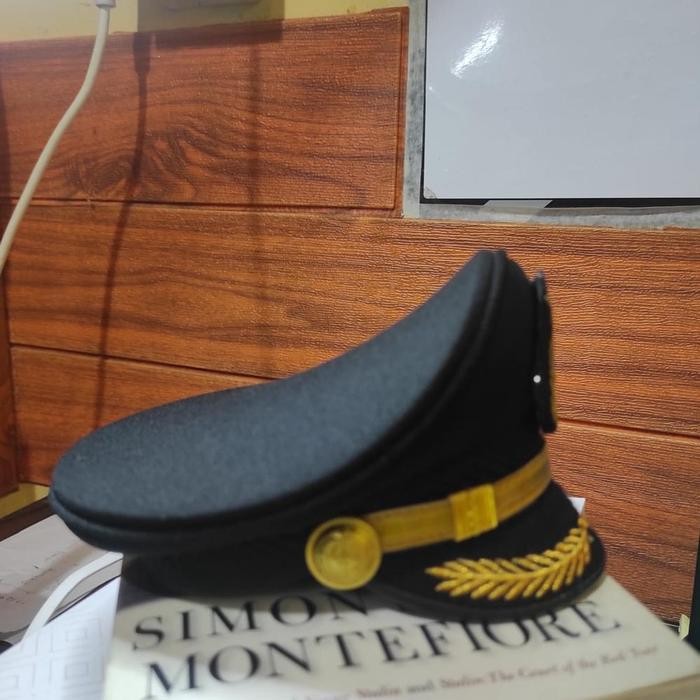 (Sale) Miniatur Topi Pet Kejaksaan Jaksa Gol Golongan 3D Topi Mini Topi Kecil Pajangan