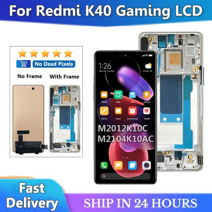 6.67'' Original for Xiaomi Redmi K40 Gaming LCD Display touch panel screen digitizer Assembly for re