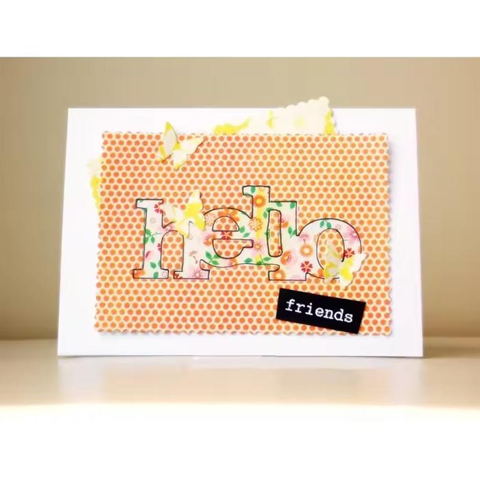 

METAL CUTTING DIES #63 - TAGS, BORDER FOR CARDS SCRAPBOOK JOURNAL KODE 313