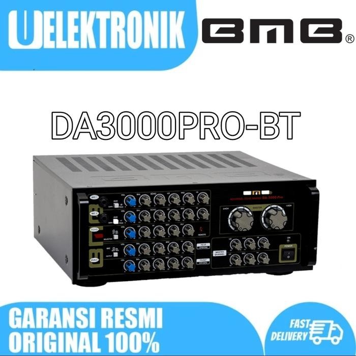BMB DA3000PRO-BT DA3000PRO DA3000 KARAOKE POWER AMPLIFIER MIXER BLUETOOTH
