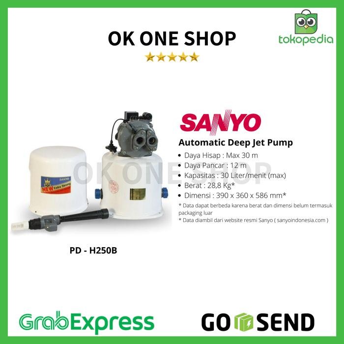 Limited Sanyo Jet Pump Pdh-250B