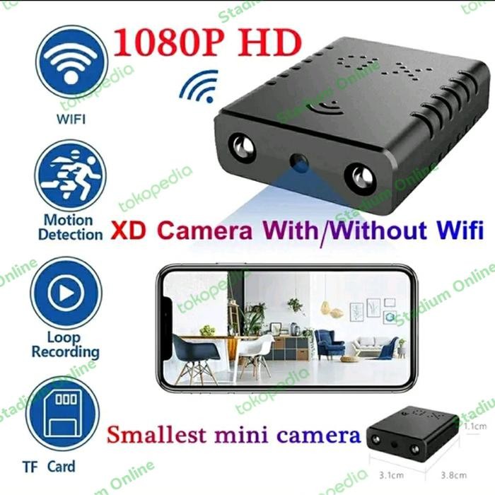 Camera Micro XD HD Wifi Super Mini Spy Kamera Pengintai