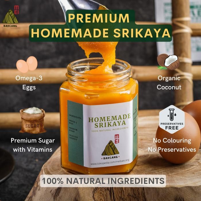 

Premium Srikaya tanpa PENGAWET,PEWARNA