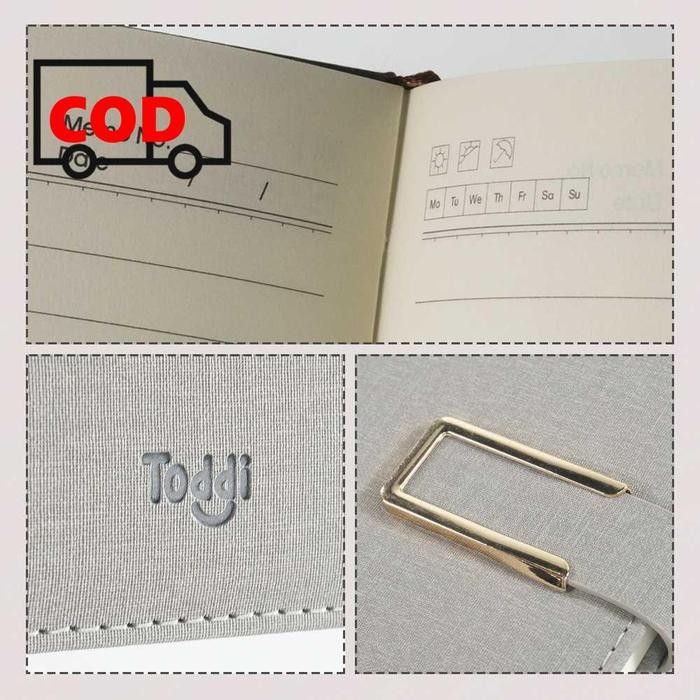 

Notebook A5 Buku Catatan Jurnal Book Diary Agenda Dengan Pen Holder Cover Kulit Elegan Kuliah Kantor