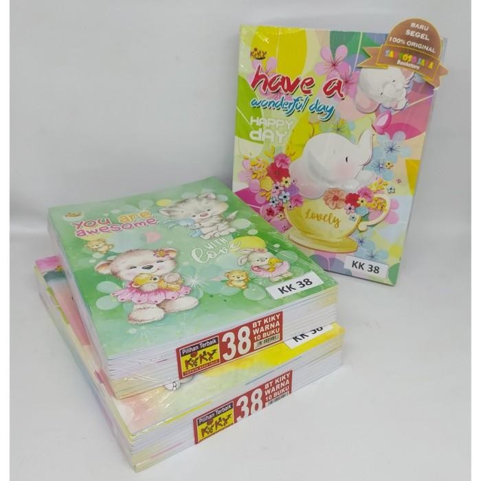 

Kiky Buku Tulis 38 Lembar x 10pcs