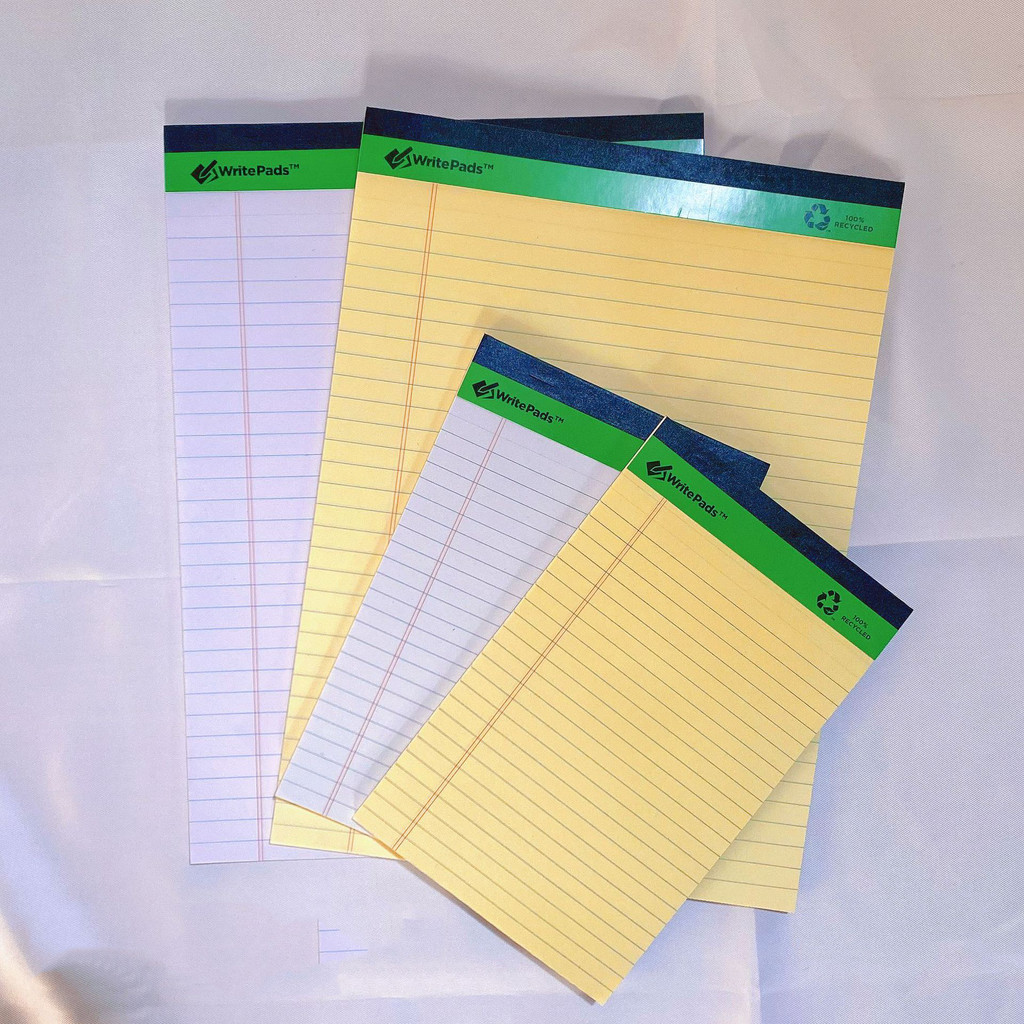 

A4 A5 Tear-Off Notebook 50pages Notepad Daily Schedule Memo Pad To-Do Lined Book White Yellow Paper