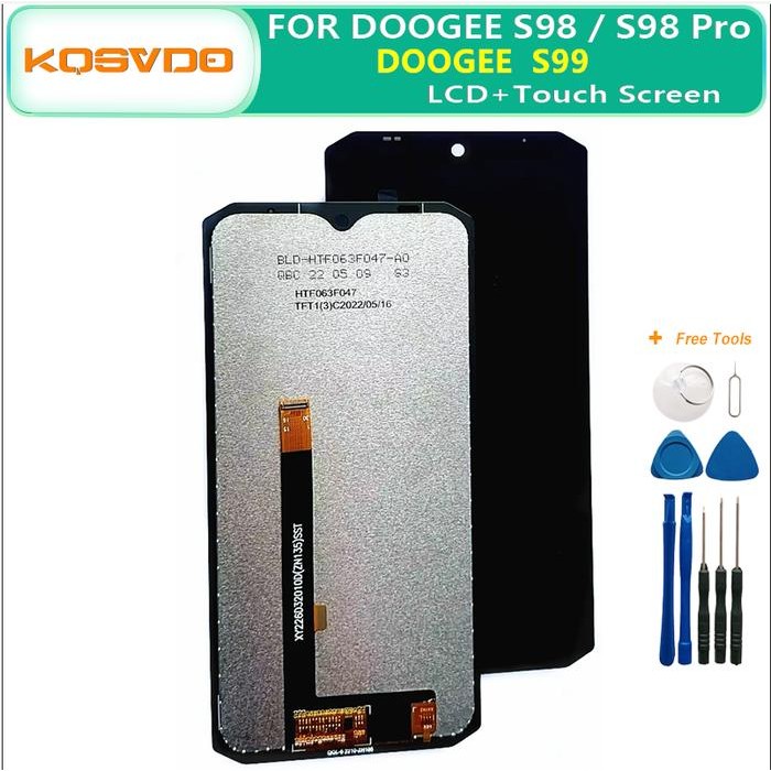 Original DOOGEE S98 DOOGEE S99 LCD Display and Touch Screen Digitizer Assembly Replacement Display l