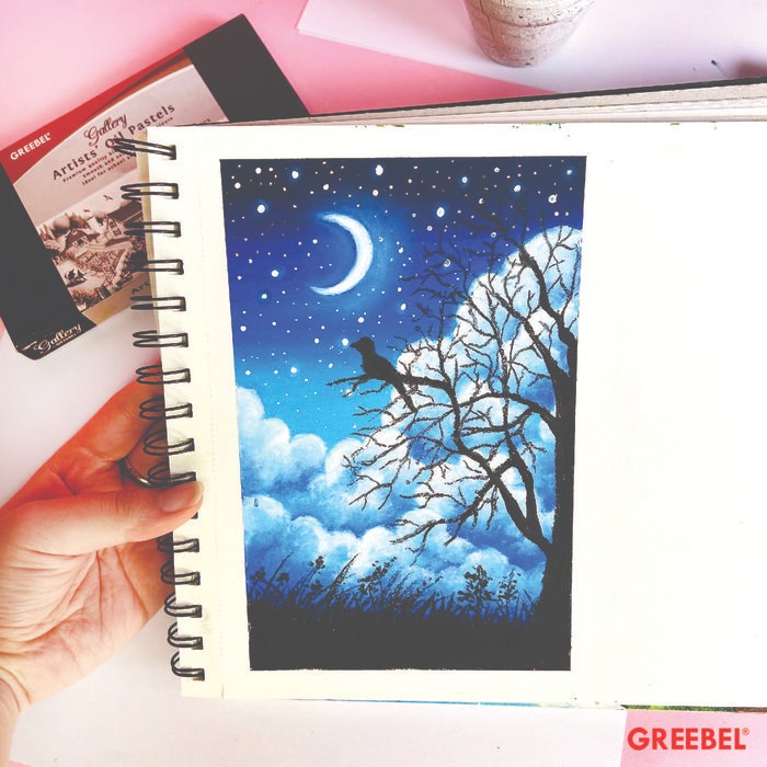 

Greebel Crayon Krayon Artist Oil Pastel (Aop B&W 12) / Krayon Oil Pastel / Crayon Sekolah Mewarnai /