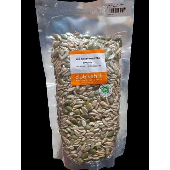 

Club Sehat Mix Seed Roasted Pumpkin dan Sunflower Panggang 500Gr