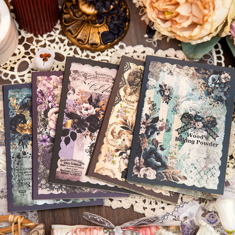 

Vintage Decorative paper 30pcs DIY Diary Album Scrapbooking material Background paper hand made Junk