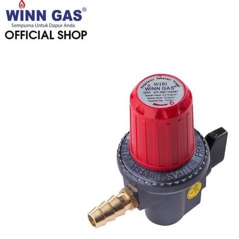 Winn Gas W181NMHP Regulator Kompor Gas Tekanan Tinggi Otomatis
