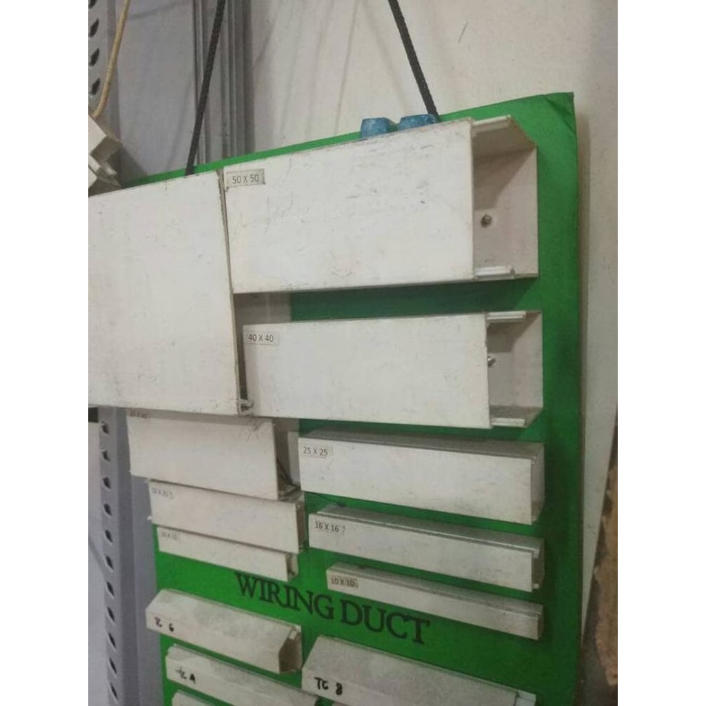 Kabel Duct Putih 80 x 50 mm Duct Pvc 8x5 cm 80x50 mm