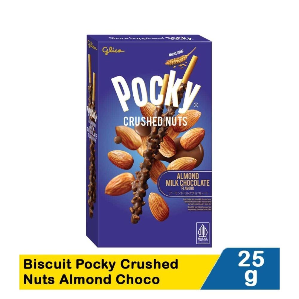 

Glico Crushed Nuts Almond Milk Chocolate 25 gram
