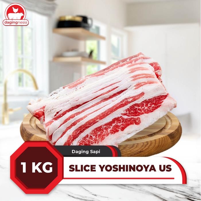 

New Daging US Beef Slice Yoshinoya Premium Quality - 1kg