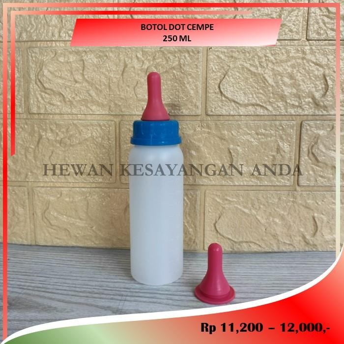 

New Dot Botol Cempe Anak Kambing Domba Model Terbaru Kapasitas 250ml