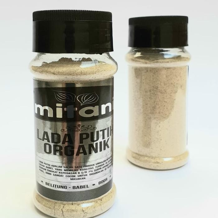 

New Lada Putih Bubuk Organik Premium Asli Belitung 80 gram
