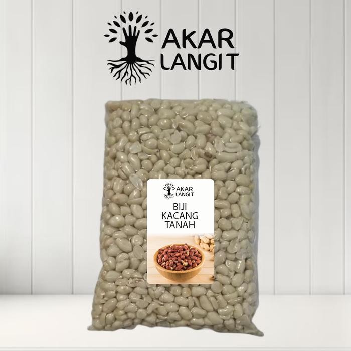 

New Kacang Tanah Kupas 1KG Jago [Besar]