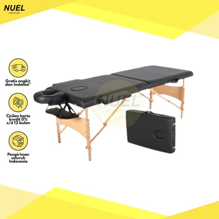 NUEL Folding Beauty Bed Kasur Spa Therapy / Treatment / Bed Portable
