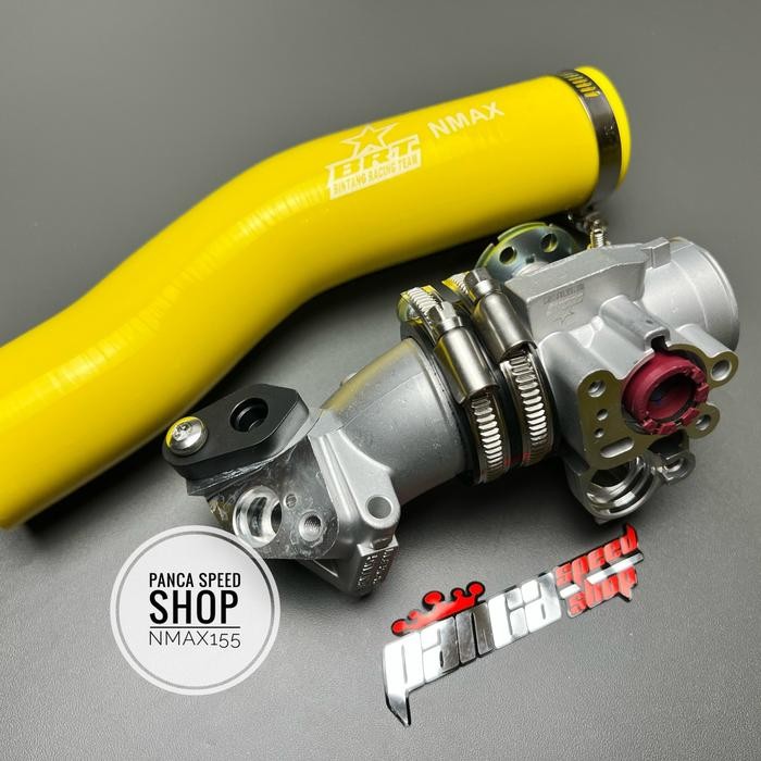 Throttle Body Brt Tb & Velocity Banana Nmax 155 Old Double Injector