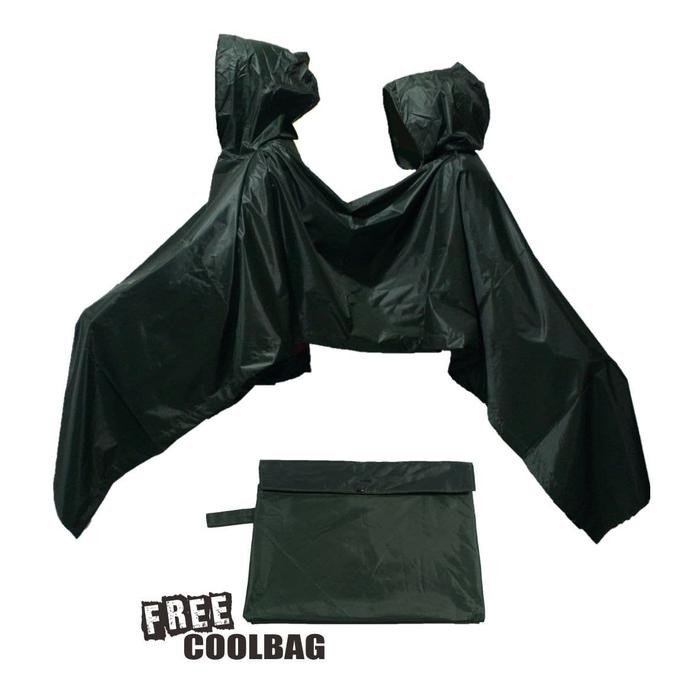 JAS HUJAN / JAS HUJAN KELELAWAR PONCO KEPALA DUA / JAS HUJAN KEREN