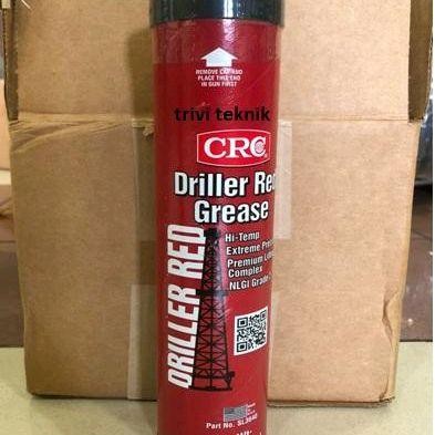 Crc Driller Red Grease Extreme Pressure High Temp Sl3640, Gemuk