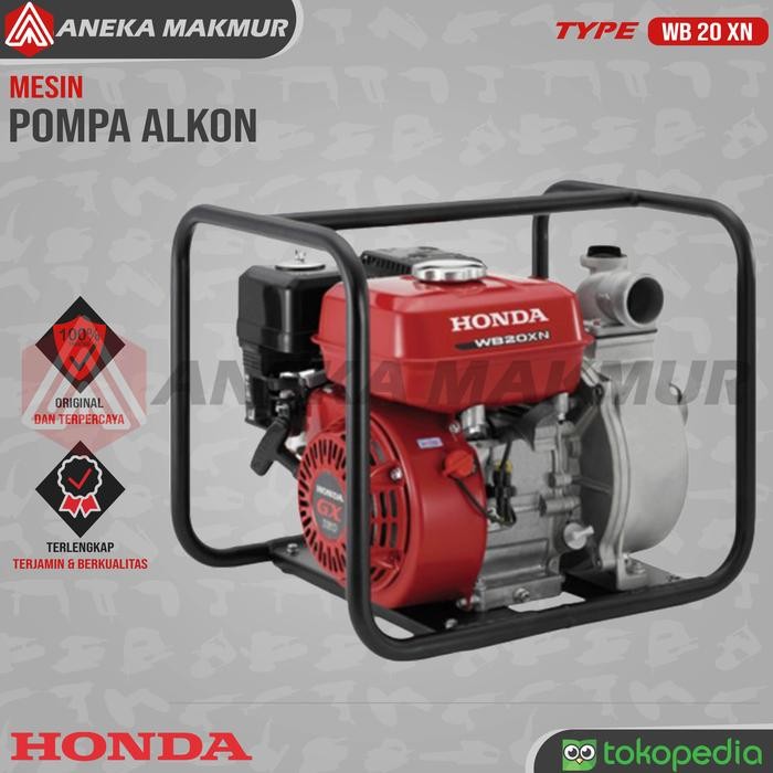 Mesin Alkon Honda WB 20 XN Pompa Air Irigasi 2 Inch 7.5 Meter WB20XN