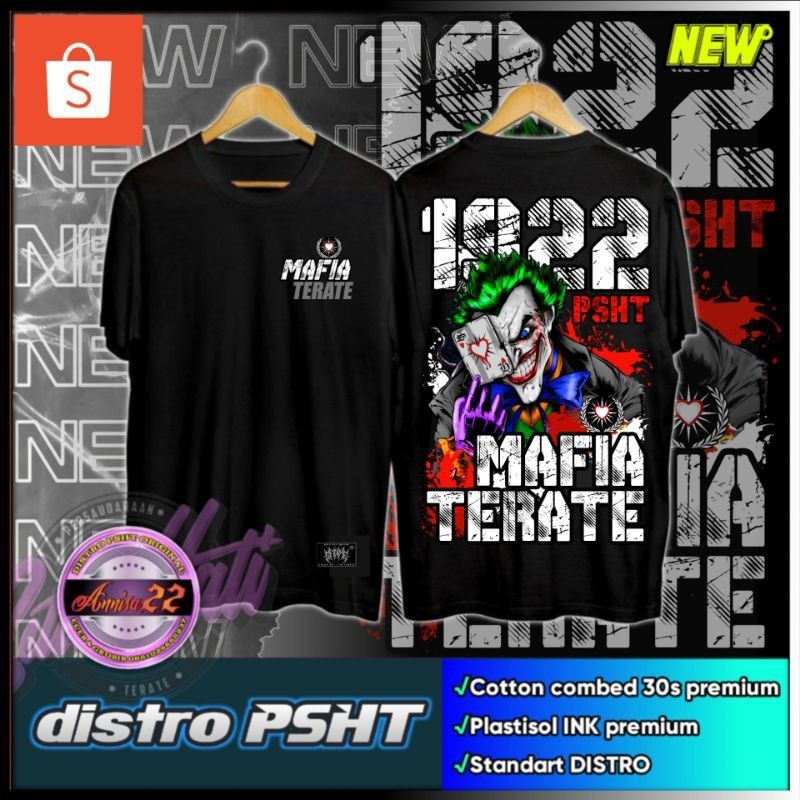 Ori KAOS PSHT MAFIA TERATE OUTVIT KEREN TERATE ANIMASI JOKER PANJANG