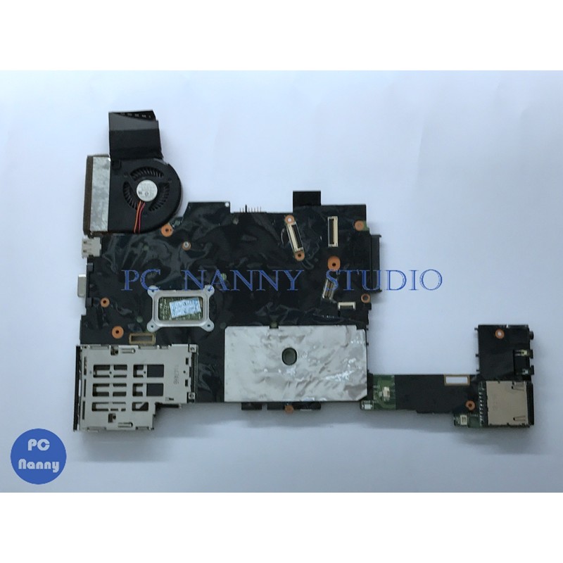 PCNANNY 04W3380 04y1816 for Lenovo X220 Tablet Motherboard Mainboard with i7 CPU & Fan HD Graphics