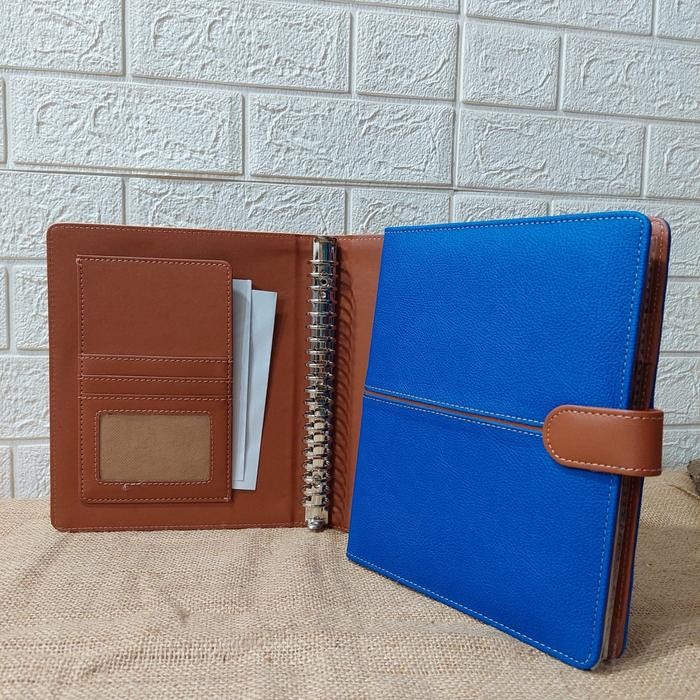 

Binder Ekslusif A5 Ring 20 B5 Ring 26 Cover Binder Buku Kuliah Bahan Kulit Sintetis