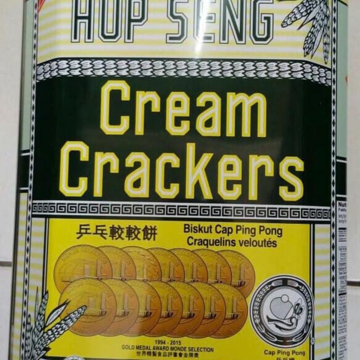 

Hup Seng Tin Cream Crackers 700Gr