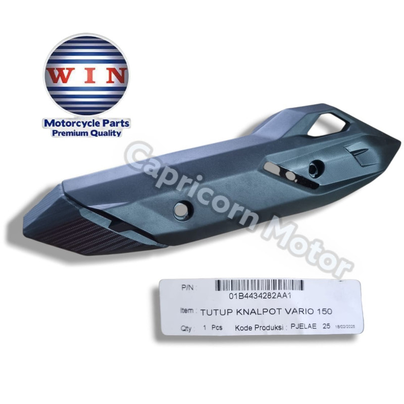 TUTUP COVER KNALPOT VARIO 150 OLD LAMA WIN