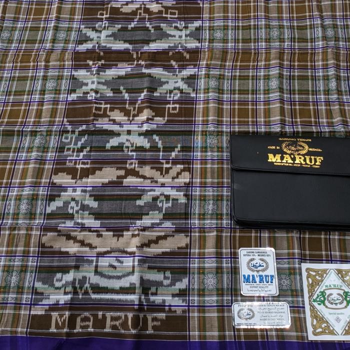 (Allthebest) sarung ma'ruf songket