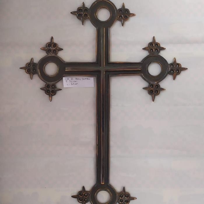 Salib gantung / hiasan dinding / Salib gantung polos jumbo