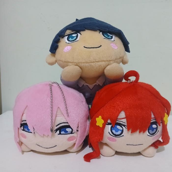 Gotoubun no hanayome The Quintessential Quintuplets nesoberi plush boneka