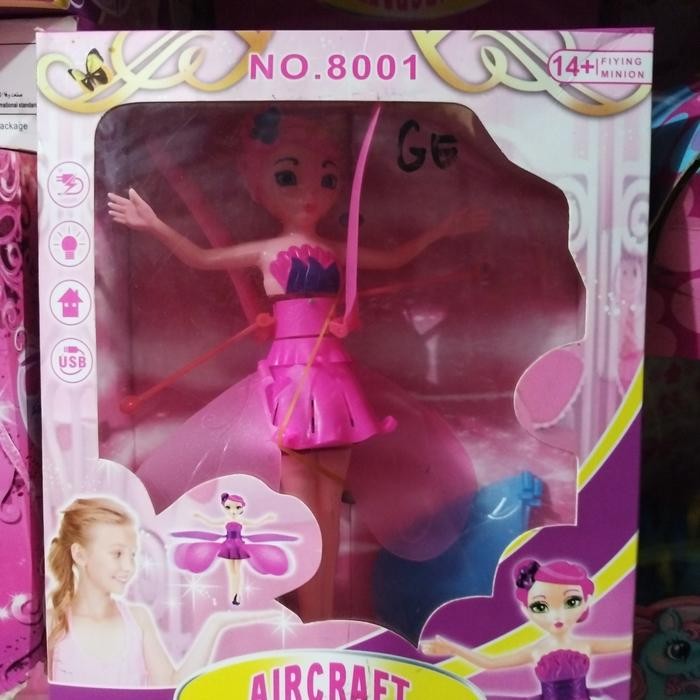 barbie terbang sensor tangan