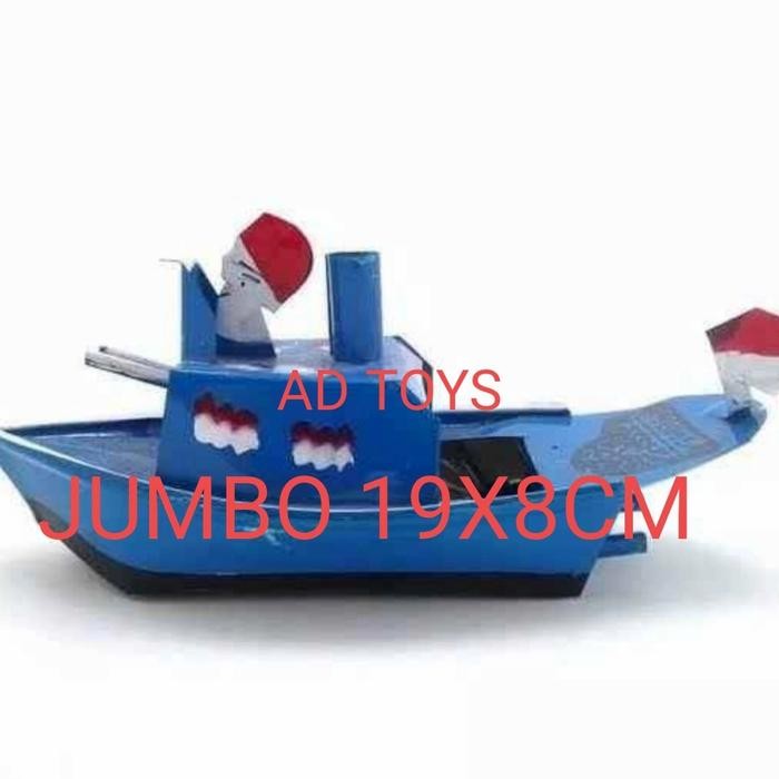 MAINAN PERAHU KAPAL OTOK OTOK JUMBO TRADITIONAL TERMURAH