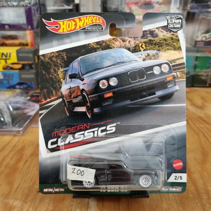 hotwheels bmw m3 black modern classics