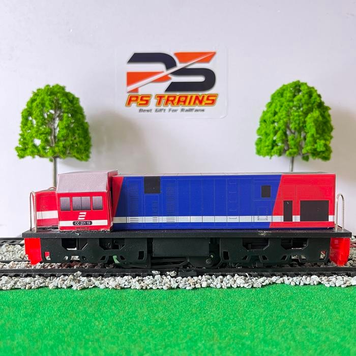 Mainan Kereta Api, Lokomotif AKRILIK CC201 PERUMKA