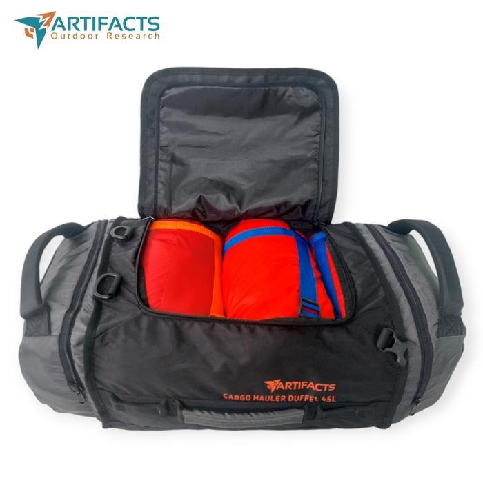 Duffle Duffel Bag Backpack Artifacts Cargo Hauler Traveller 45 Liter