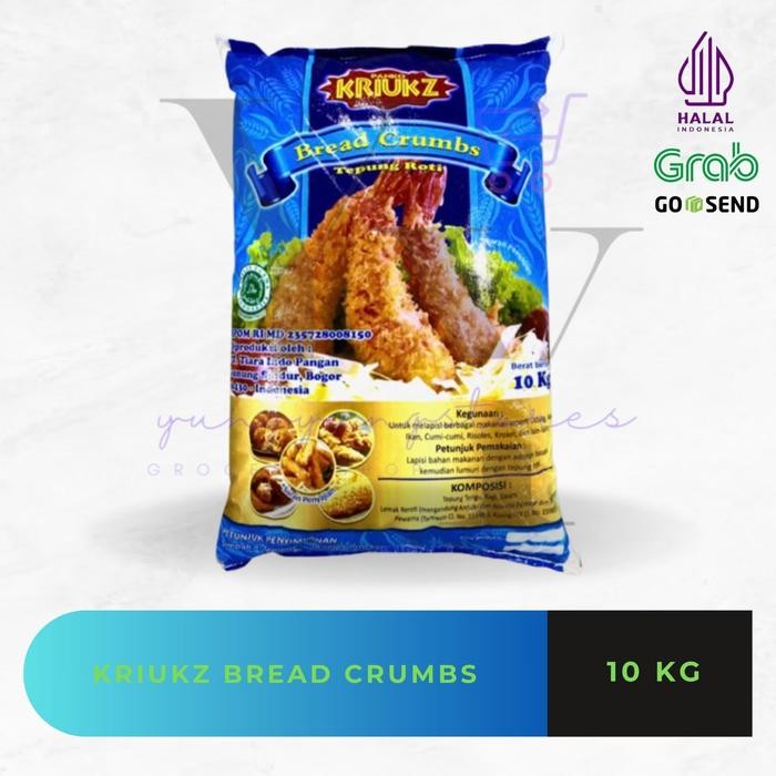 

1 Bal Isi 10 kg Tepung Roti / Bread Crumbs Kriukz Mix