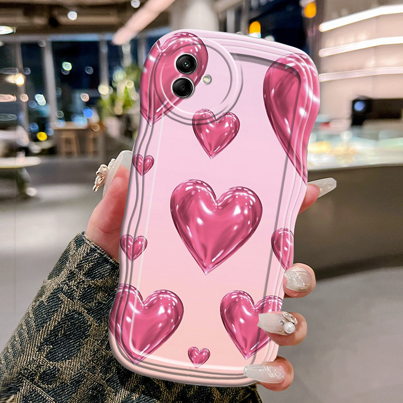 Casing Hp Untuk Samsung Galaxy A04 A04E A04s F04 M04 Case Casing Graffiti Cinta HP Kesing gelombang 