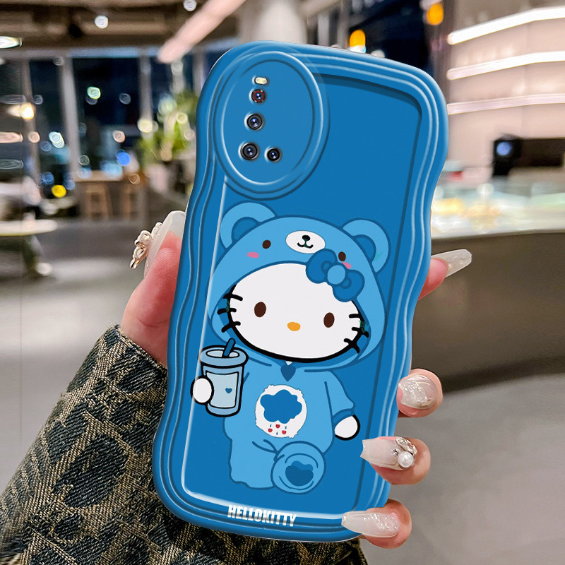 Casing Hp Untuk VIVO V19 V19 Neo V17 V17 Pro Case Casing Transformasi Kartun HP Kesing gelombang Ces