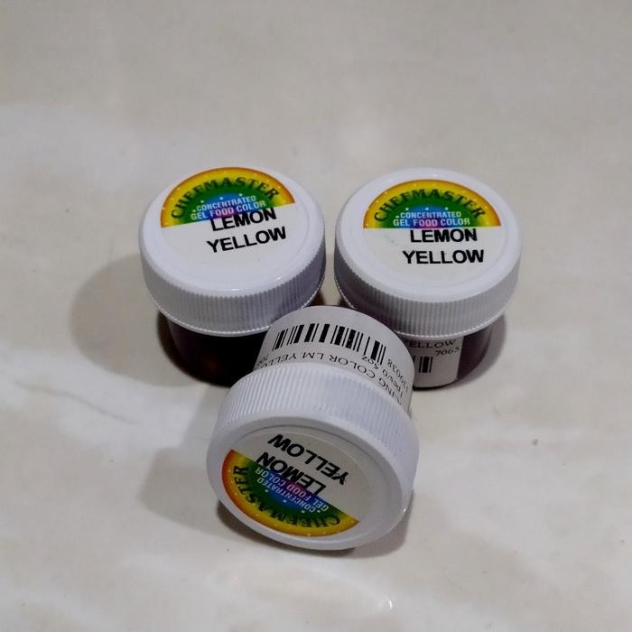 

Chefmaster Lemon Yellow Color / Pewarna Makanan Lemon Yellow 0,5oz