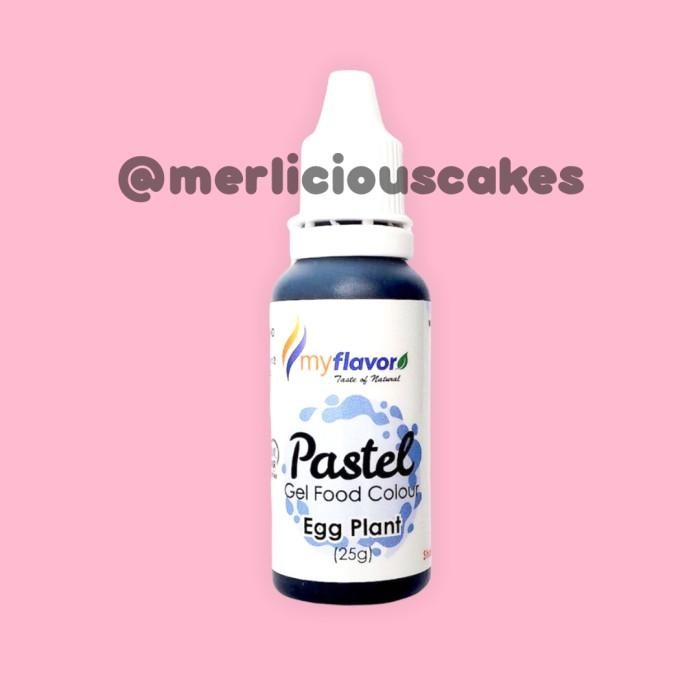 

Egg Plant Pastel Gel My Flavor Food Color Food Colour Pewarna Makanan