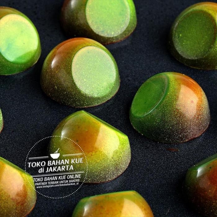 

Pure Cocoa Artisan Chocolate Coloring GREEN Cocoa Butter Pewarna HIJAU
