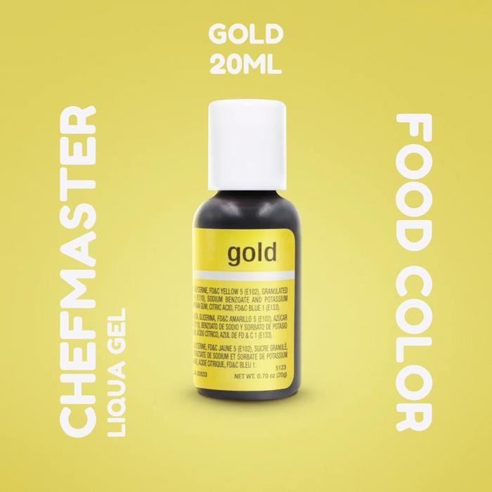 

Chefmaster LiquaGel Gold 20gr