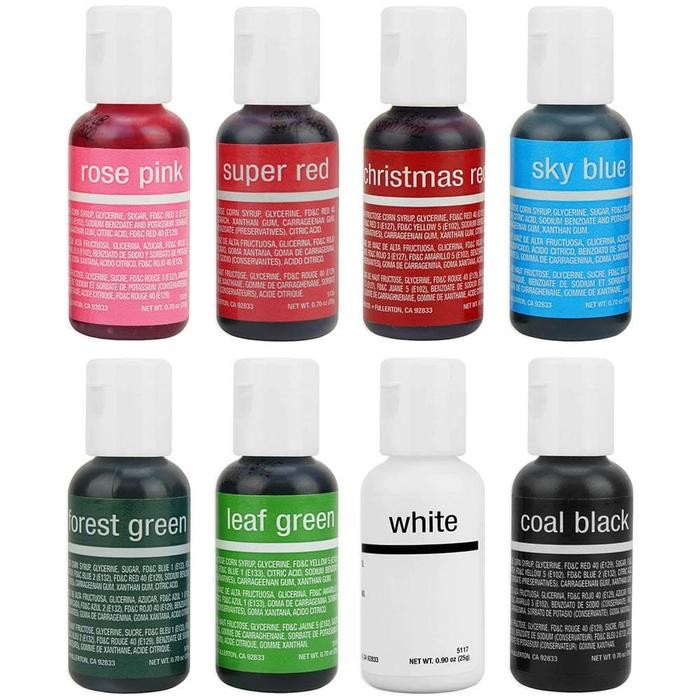 

Christmas Liqua Gel Food Color Pack