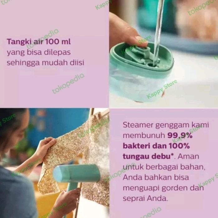 Philips Setrika Uap Handheld Travel Iron Mini Sth3010