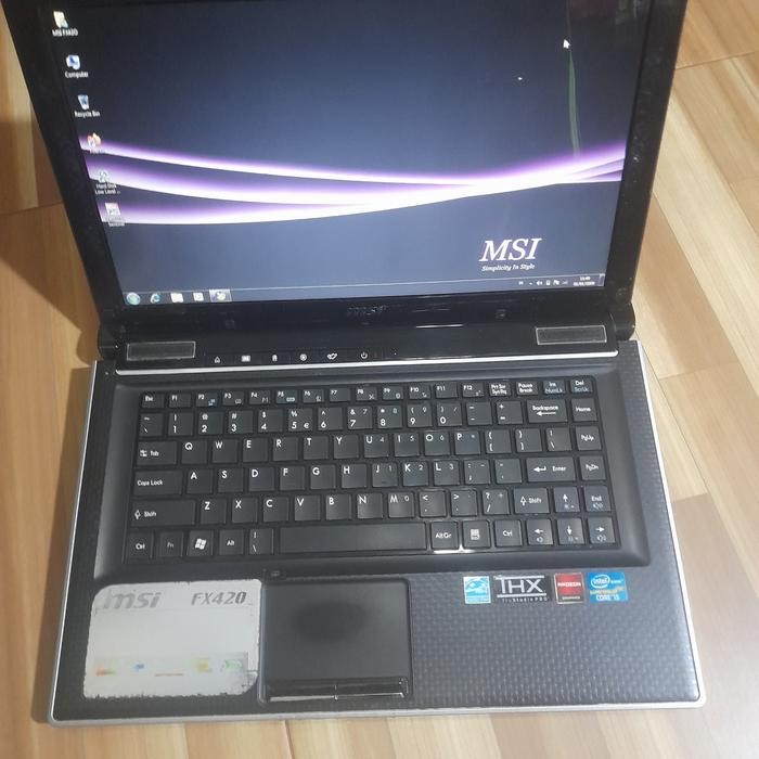 Jual Laptop MSI FX420 core i5-2310
