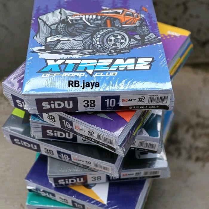 

1 Pack Isi 10 Buku Tulis Sinar Dunia Motif Cewek Cowok/ Buku Tulis Sidu 38 Lembar Kertas Paper